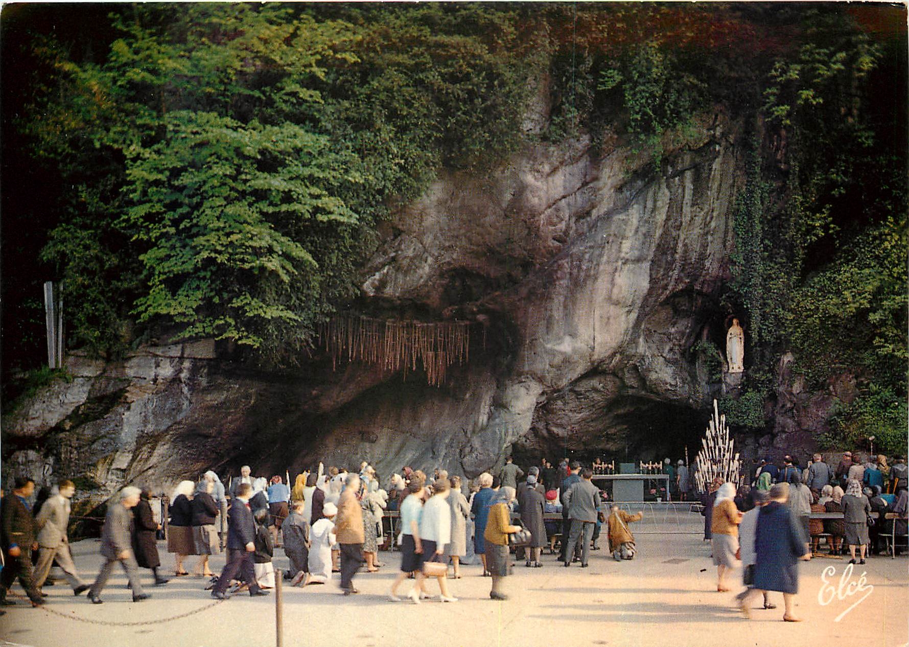CPM Lourdes Hautes Pyr la Grotte 