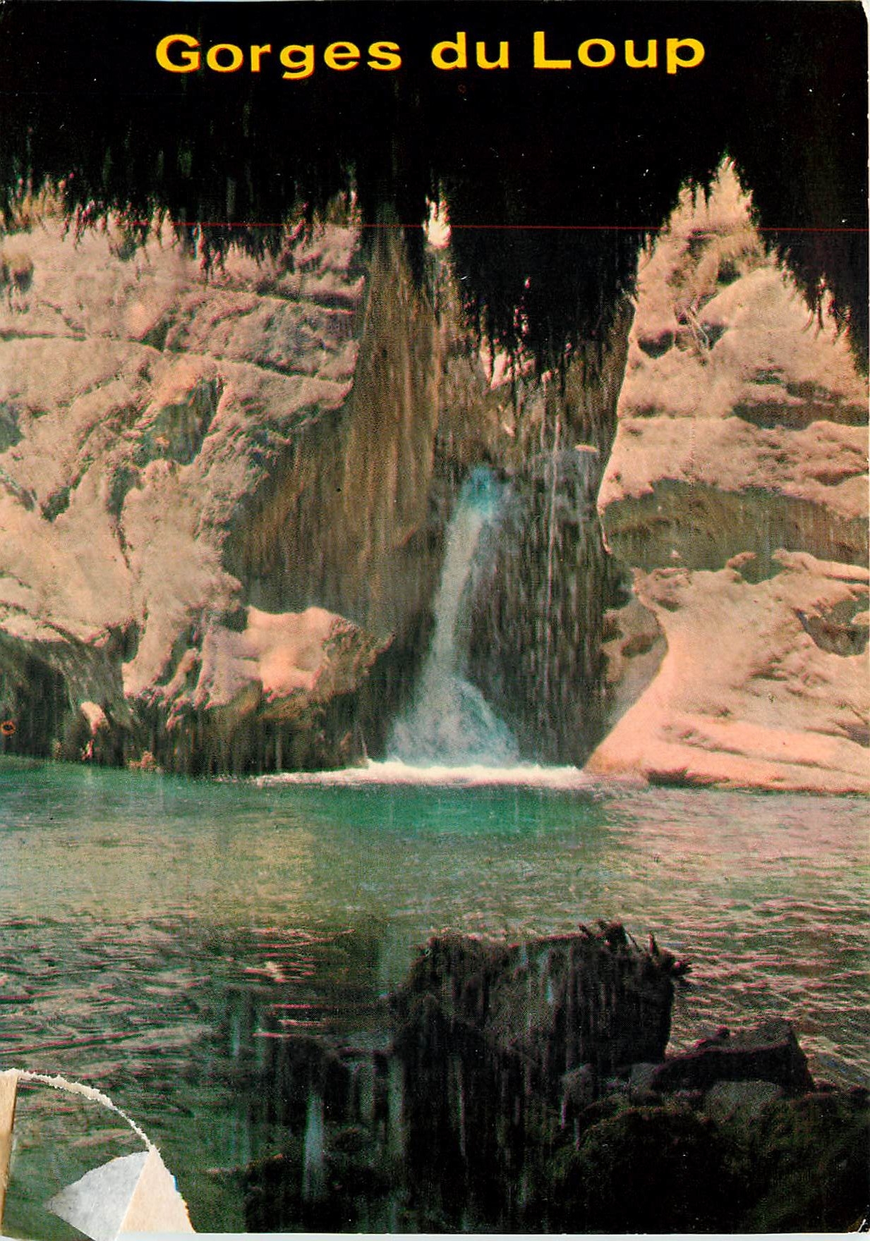 CPM L'Arriere Pays Mediterraneen Pittoresque les Gorges du Loup le Saut du Loup 