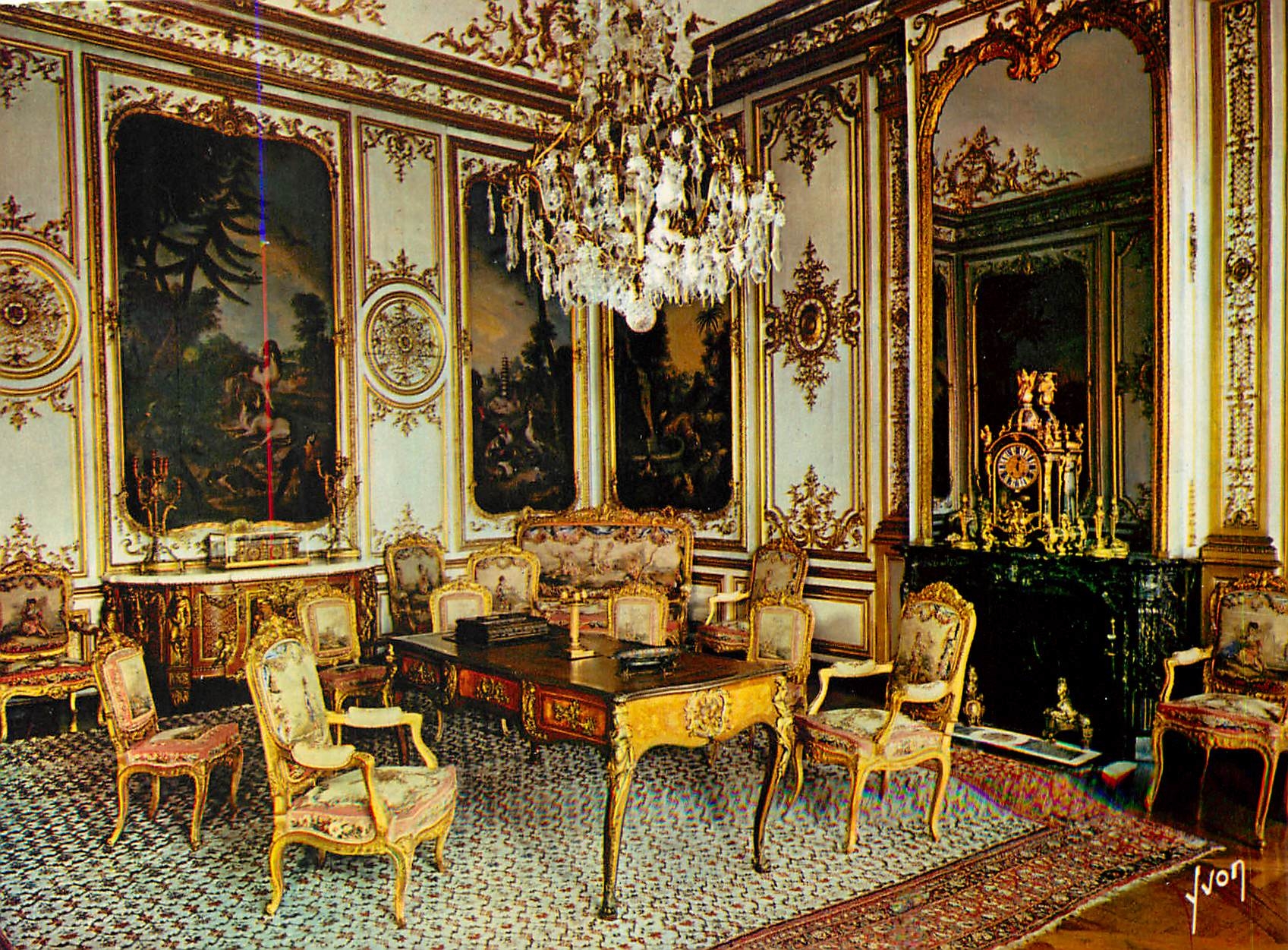 CPM Chateau de Chantilly Oise Chambre de Monsieur le Prince 
