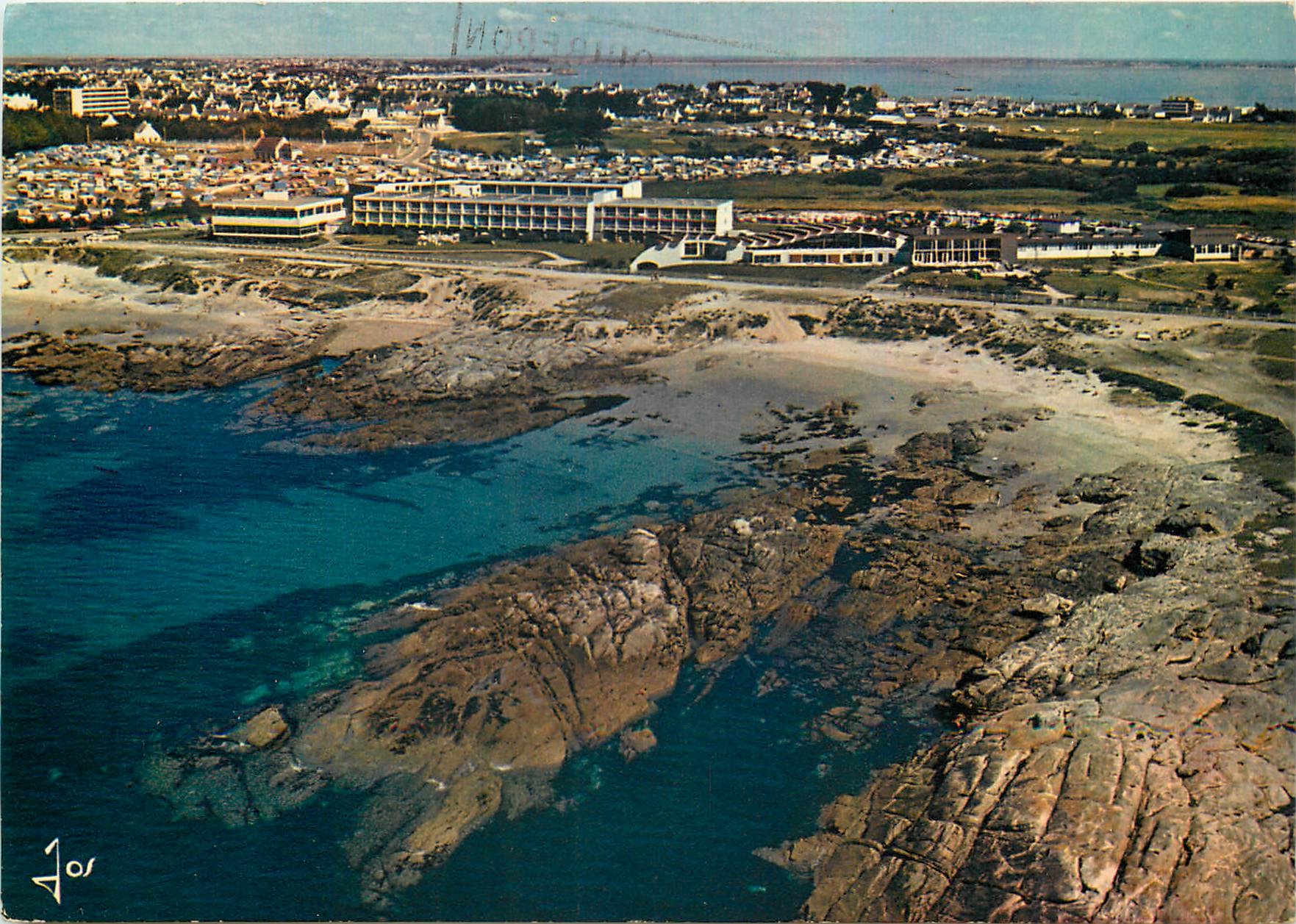 CPM La Bretagne en Couleurs Quiberon Morbihan Institut de Thalassotheraple et l'Hotel Sofitel 