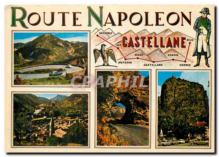 CPM Paysages de France Castellane Alpes de Haute Provence 