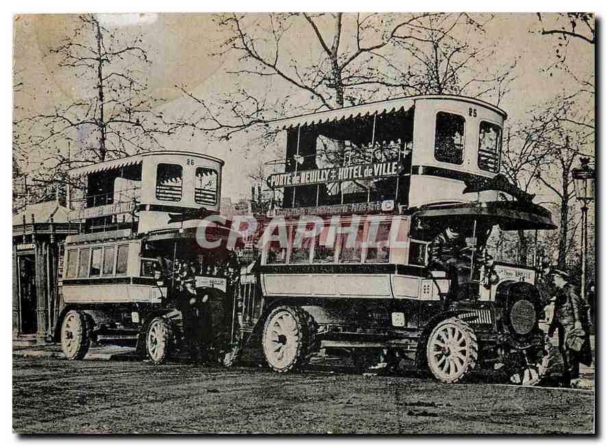 REPRO Paris Les Annees Folles Porte de Neuilly la Station d'Autobus 