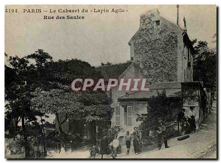 REPRO Paris les annees folles Montmartre cabaret du Lapin Agile 