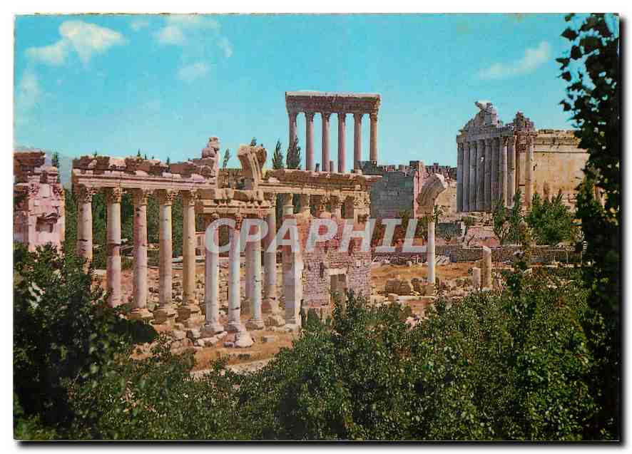 CPM Lebanon Baalback ruines du Marche romain 