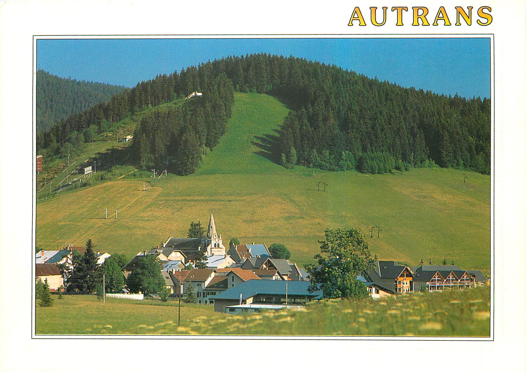 Autrans — vue panoramique — Reproduction J.P. Koissilier / Nuts