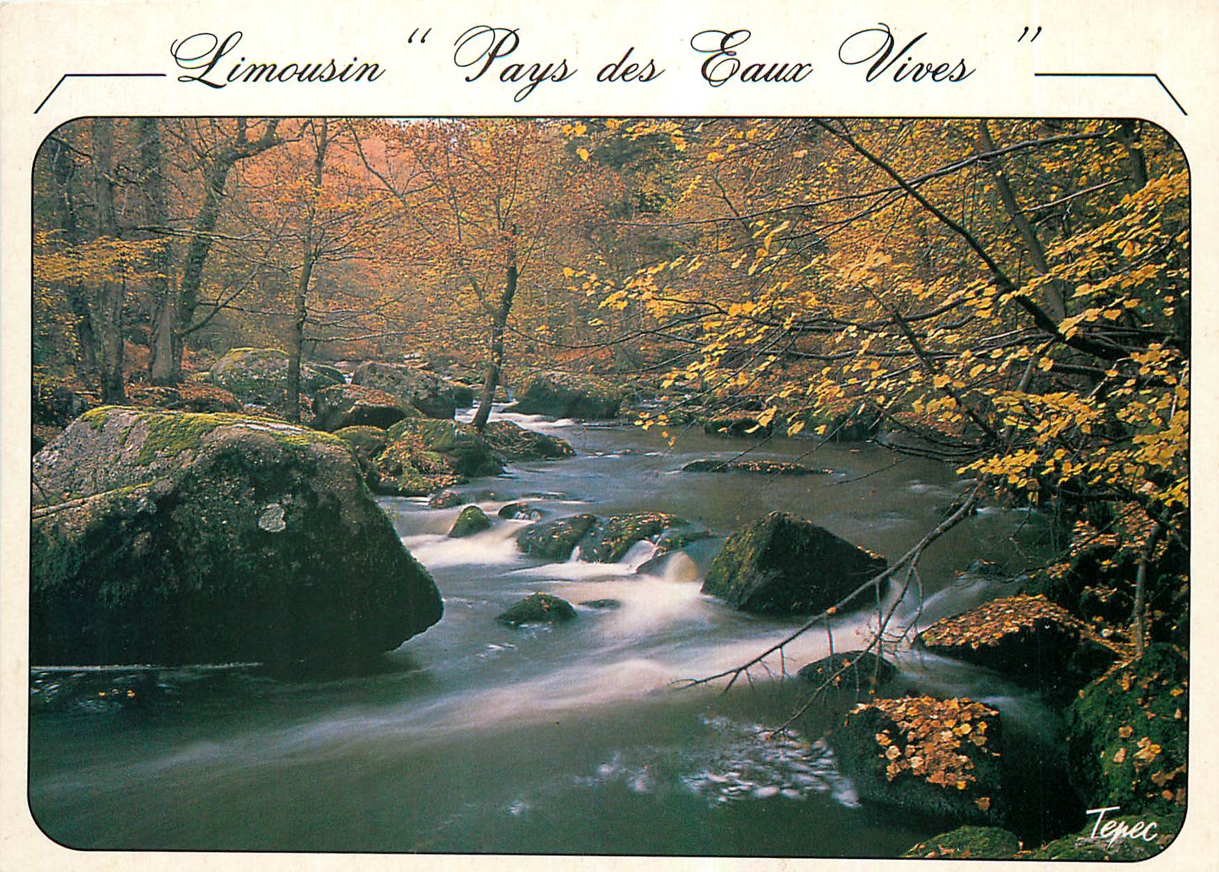 CPM Image de France Le Limousin Chateau d'Eau de la France 