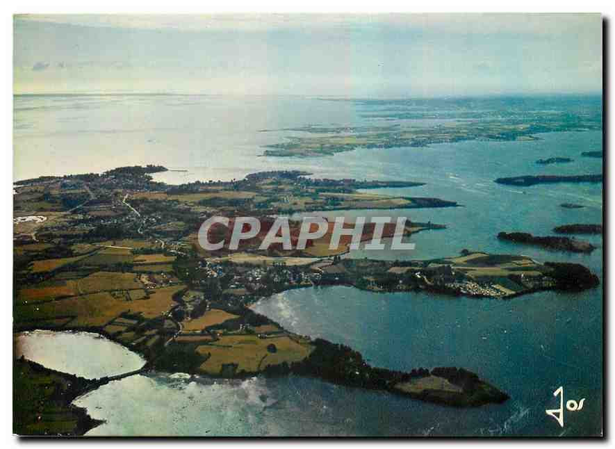 Golfe du Morbihan — L'entrée du golfe entre Port-Navalo et Locmariaker — Éditions d'Art Jos