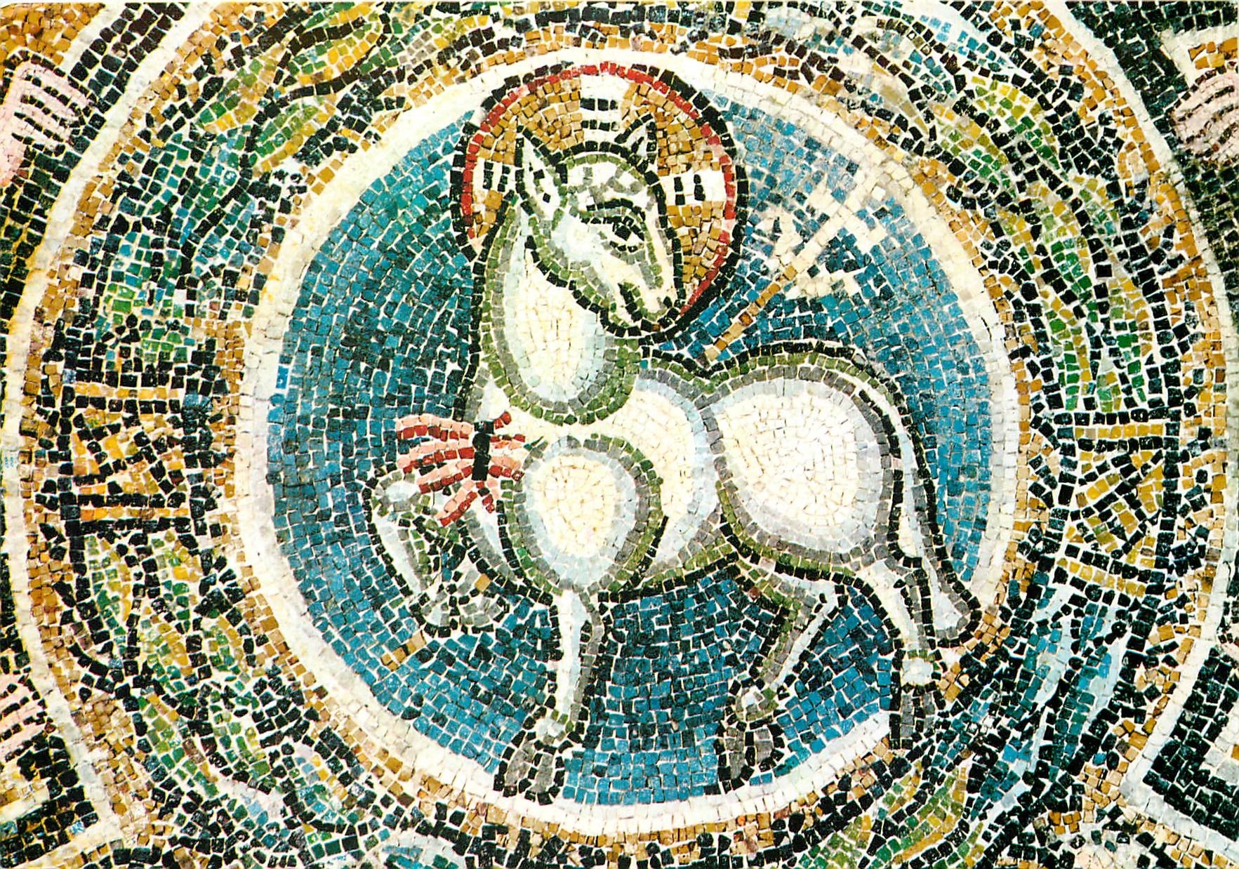 CPM Torcello Venezia Vaute droite de l'Abside Agnedu Mystique Mosaique 