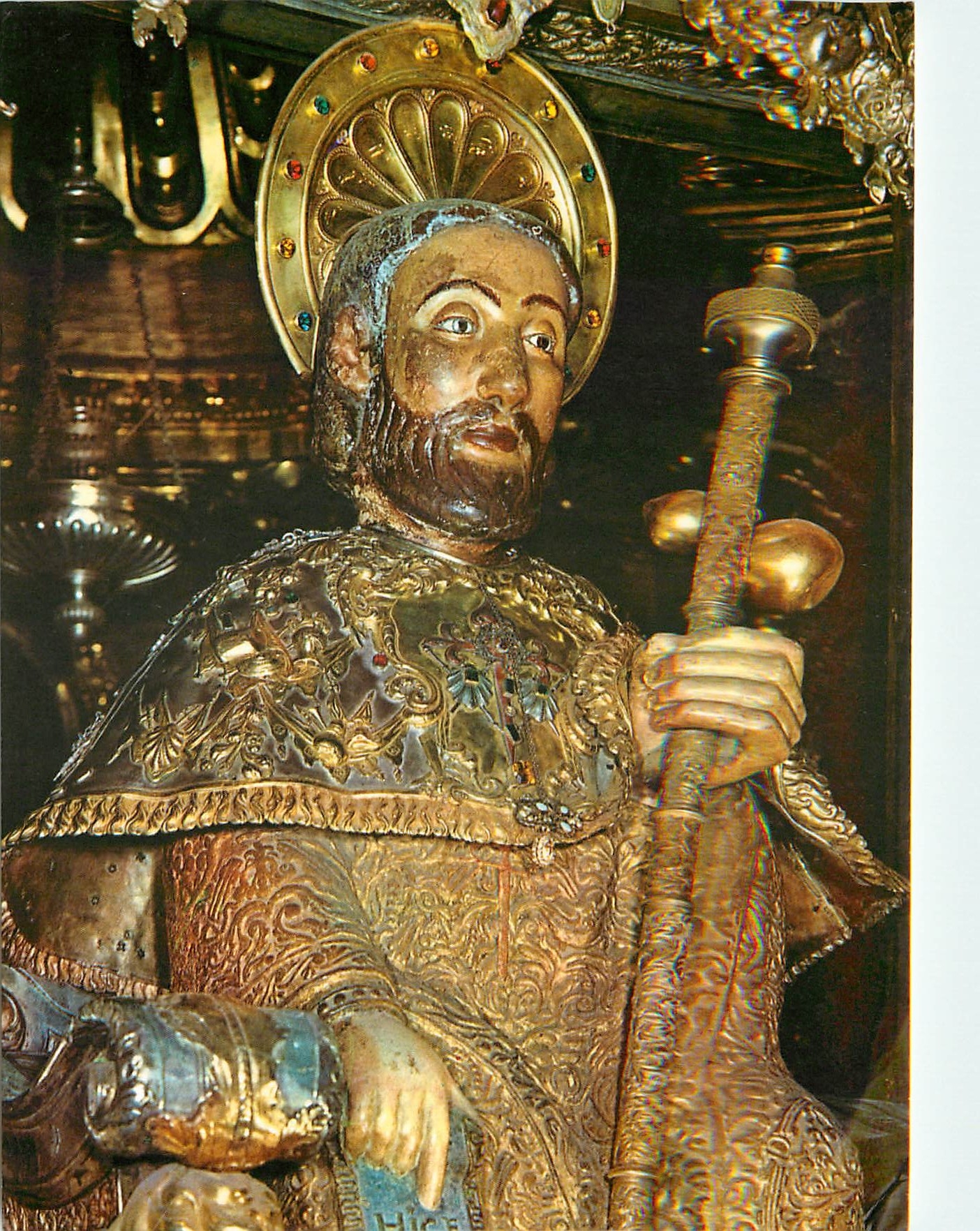 CPM Santiago de Compostela Cathedrale Image du Apostol 