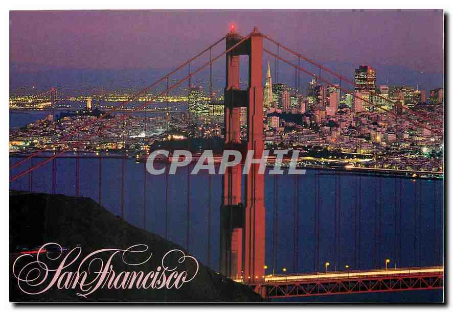 CPM Golden Gate Bridge San Francisco California 