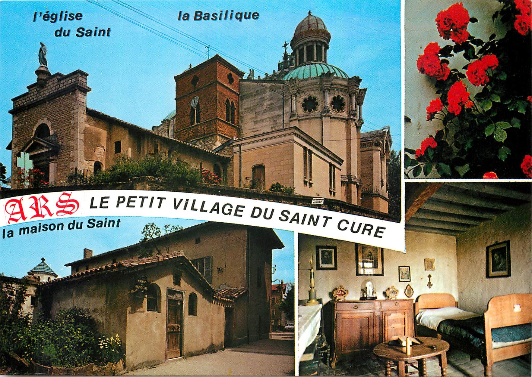 CPM Ars Ain le Petit Village du Saint Cure 