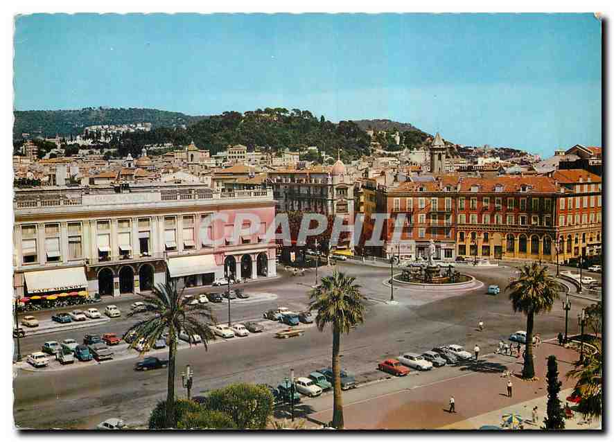 CPM Reflets de la Cote d'Azur Nice A M La Place Massena et le Casino Municipal 