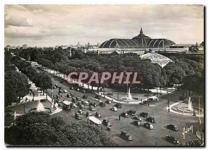 CPM Paris en flanant Rond Point des Champs Elysees 