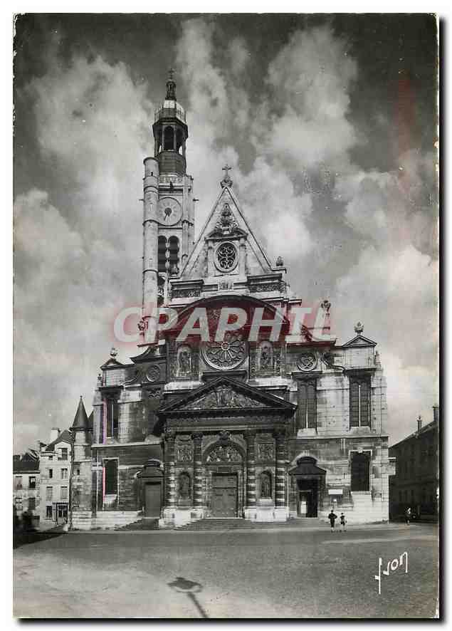 CPM Paris en flanant Eglise Saint Etienne du Mont 