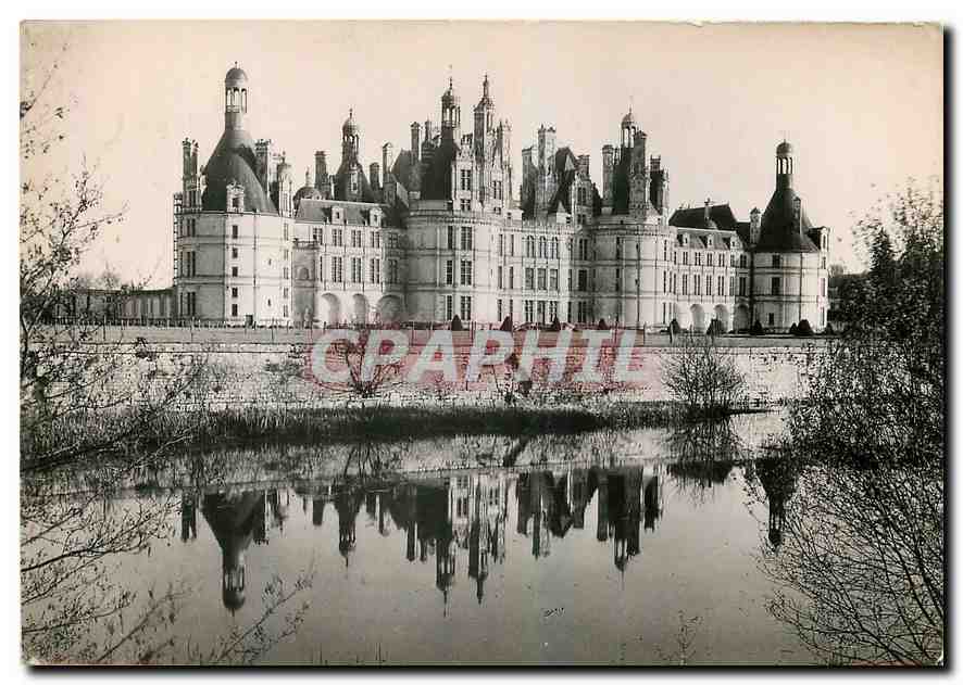 CPM Chambord Loir et Cher Le Chateau et le Cosson 