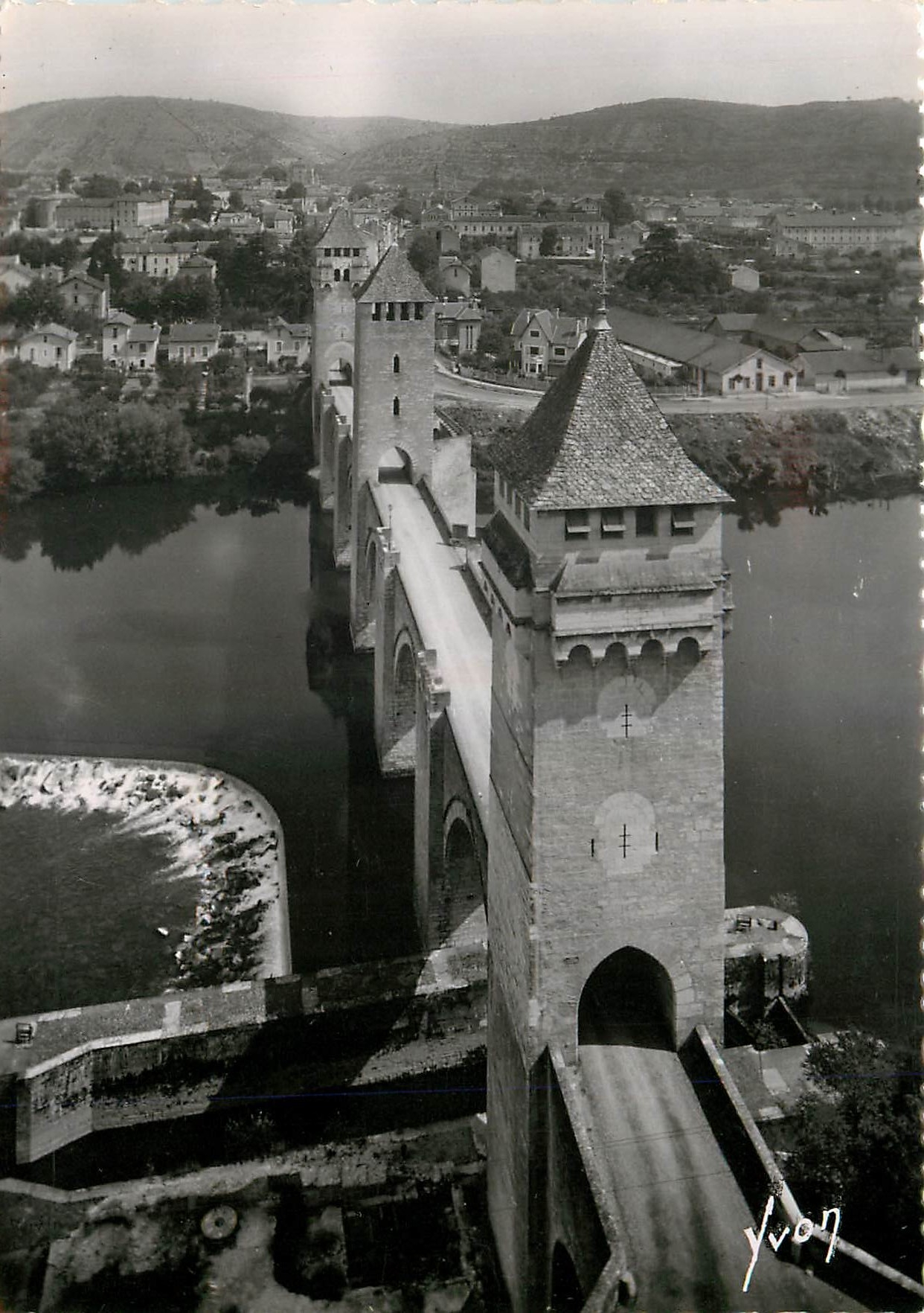 CPM Cahors Lot Le pont Valentre et le Lot 