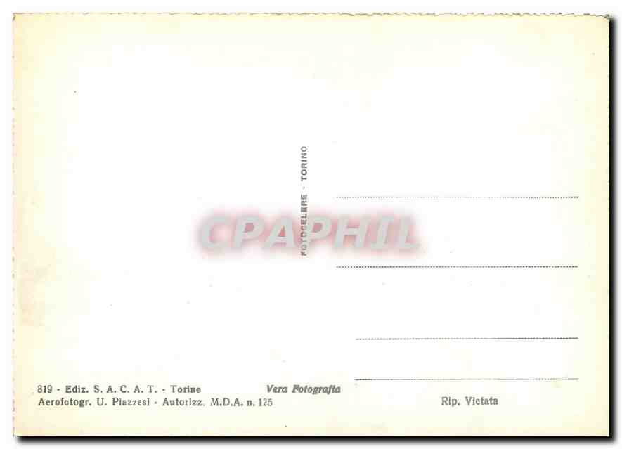 CPM Torino Basilica di Superga dall aereo  — Rückseite