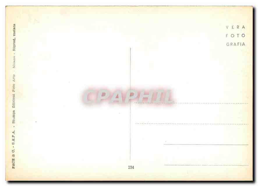 CPM Milano Il Monumentale  — Rückseite