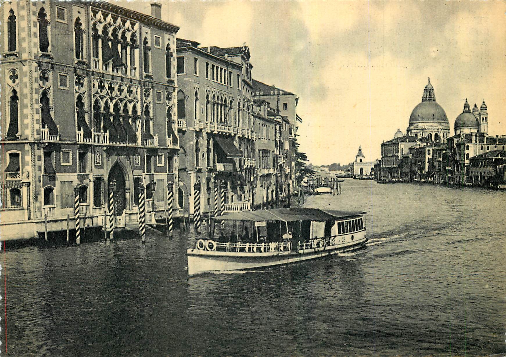 CPM Venezia Grand Canal et Palais Franchetti 