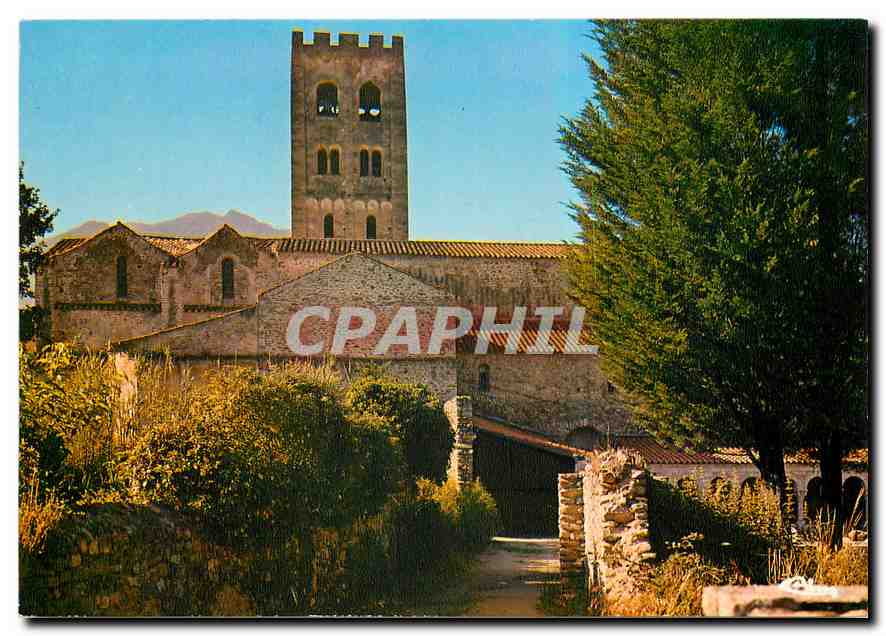 CPM St Michel de Cuxa Pyr Or L'Abbaye 