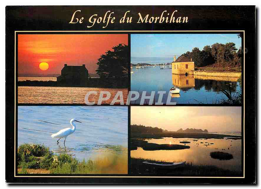 Le Golfe du Morbihan — vue panoramique — Éditions d'Art Jos Le Doare (n° 569990491)
