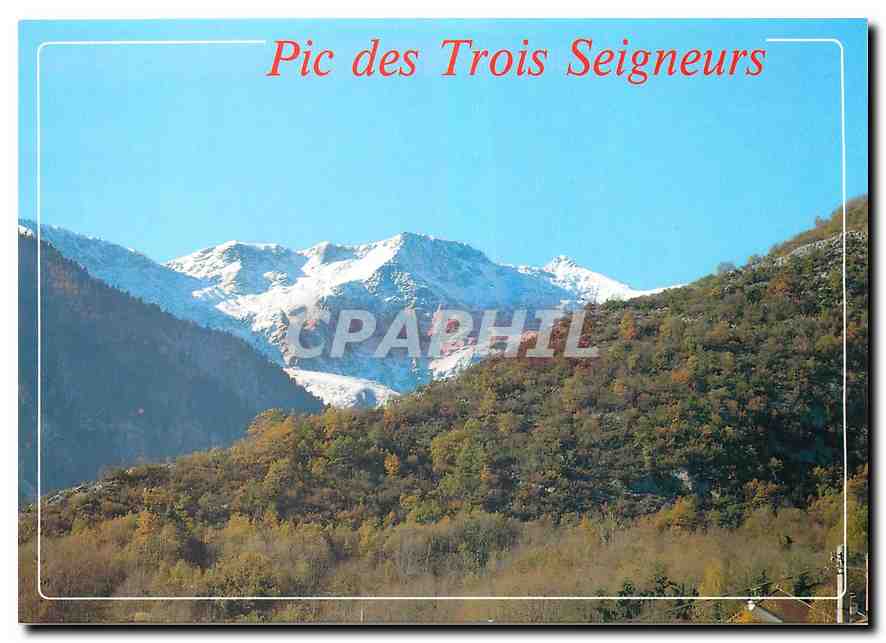 CPM En Parcourant L'Ariege Pic des Trois Seigneurs 