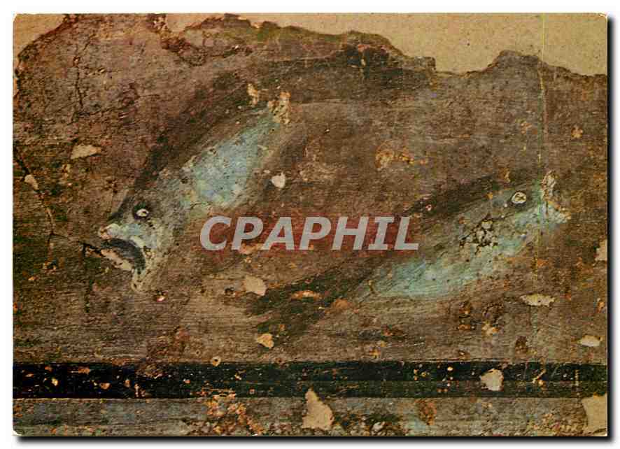 CPM Centre hospitalier de Lisieux Peinture d'une maison romaine 