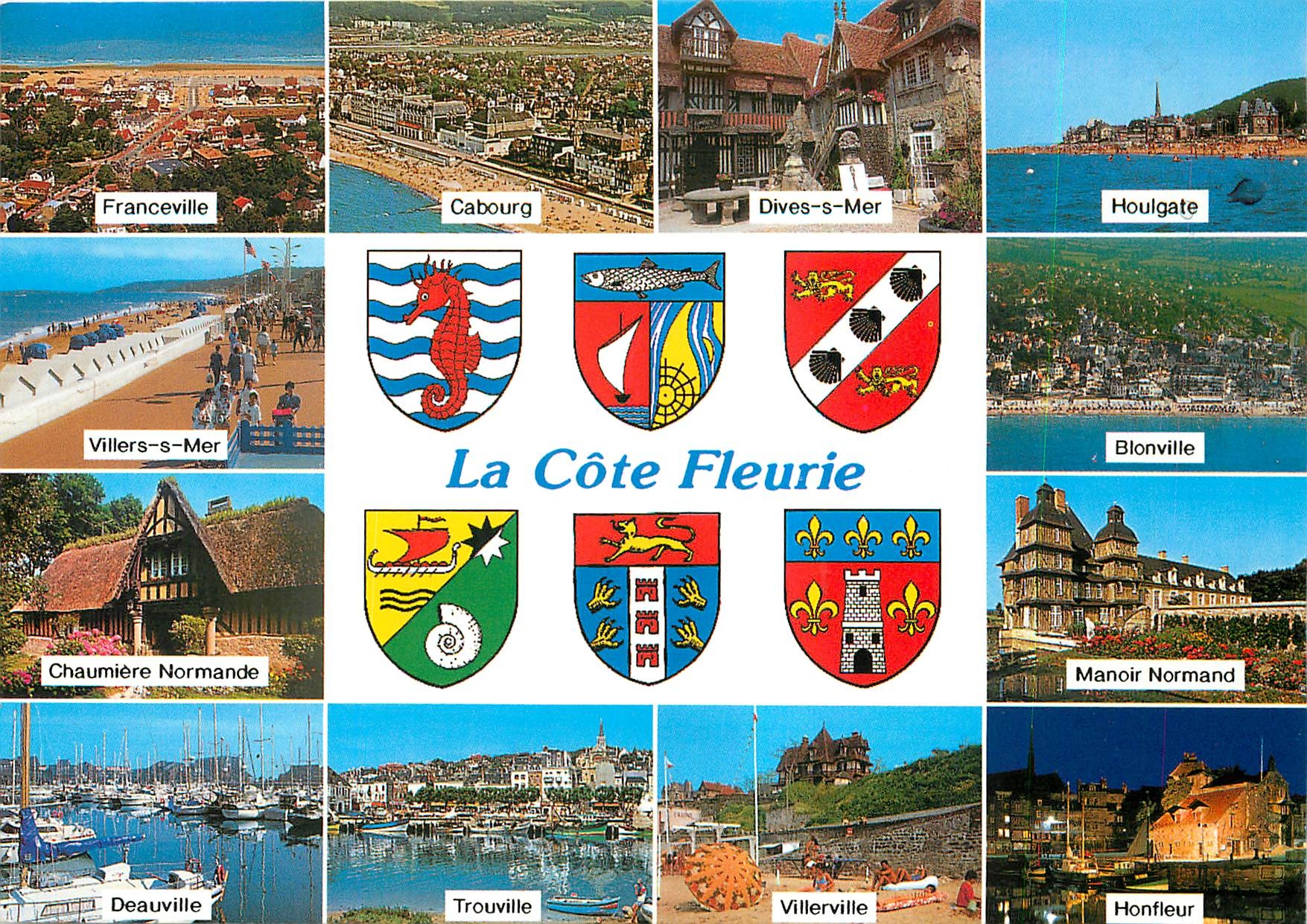 CPM La Cote Fleurie 