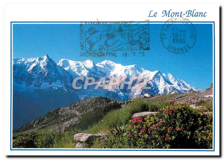 CPM Chamonix Mont Blanc Haute Savoie Mont Blanc 
