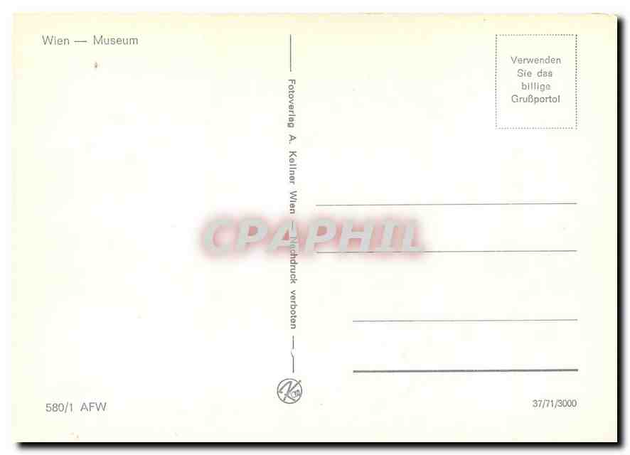 CPM Wien Museum  — Back