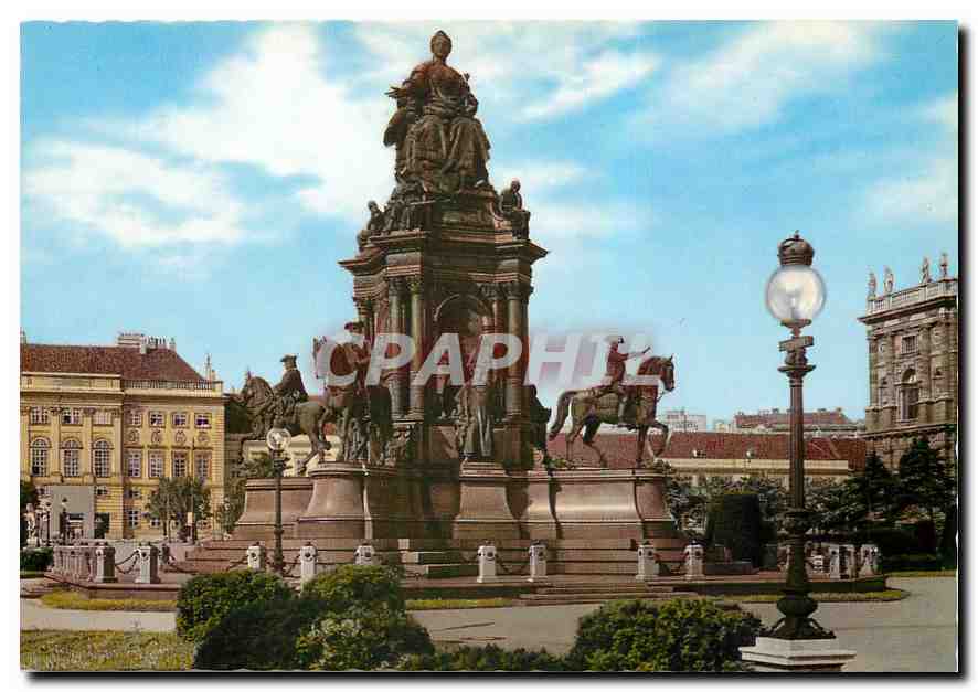 CPM Vienne Monument de l'Imperatrice Maria Theresia 