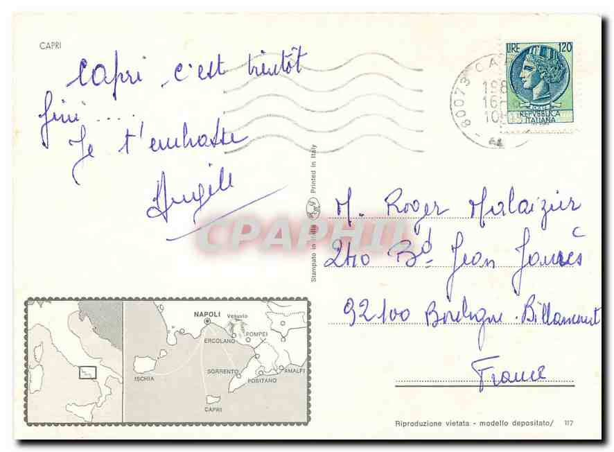 CPM Capri  — Rückseite