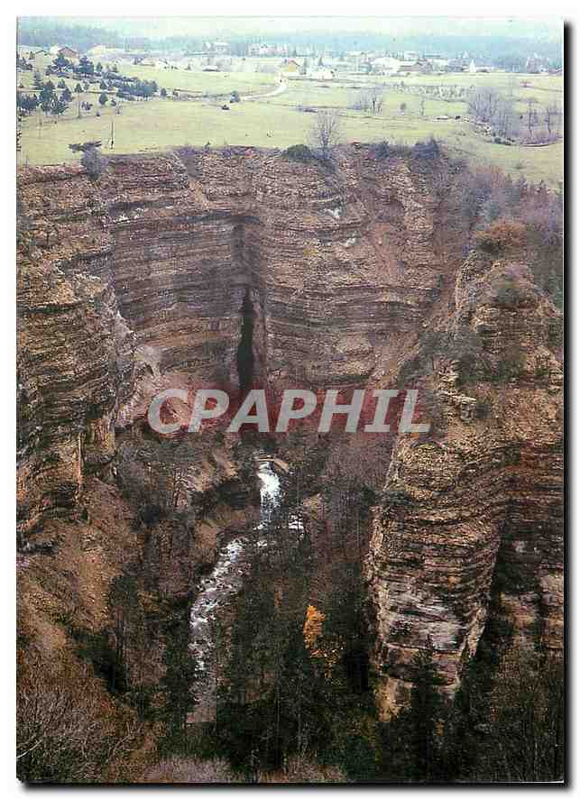 CPM Abime de Bramabiau Mont Aigoual  Brame biaou le boeuf qui beugle L'Alcove 