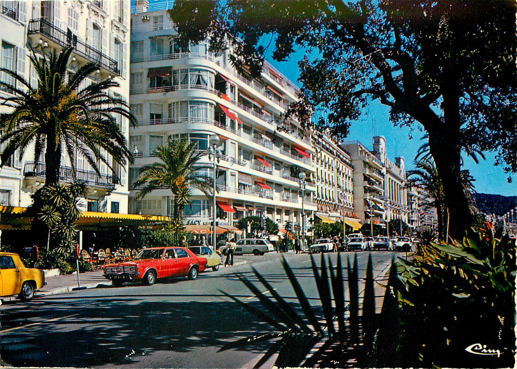 CPM Nice Alpes Mar La Promenade des Anglais 