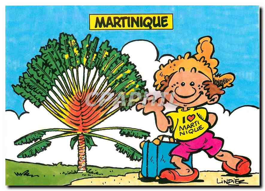 CPM Martinique L'arbre du Voyageur 