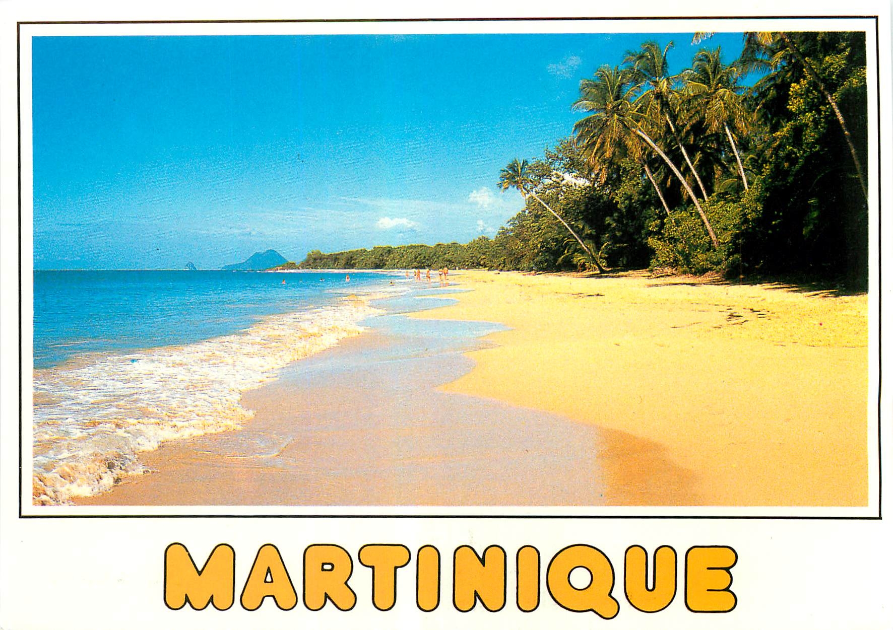 CPM Martinique Plage de la Caravelle 