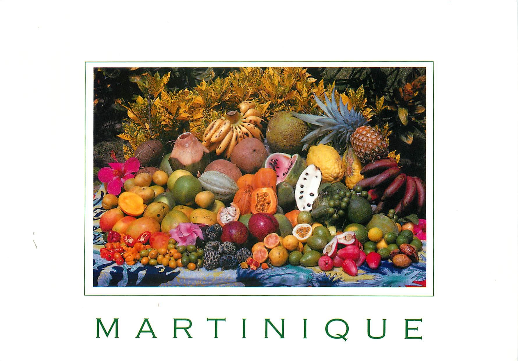 CPM Martinique Antilles francaises Fruits tropicaux 