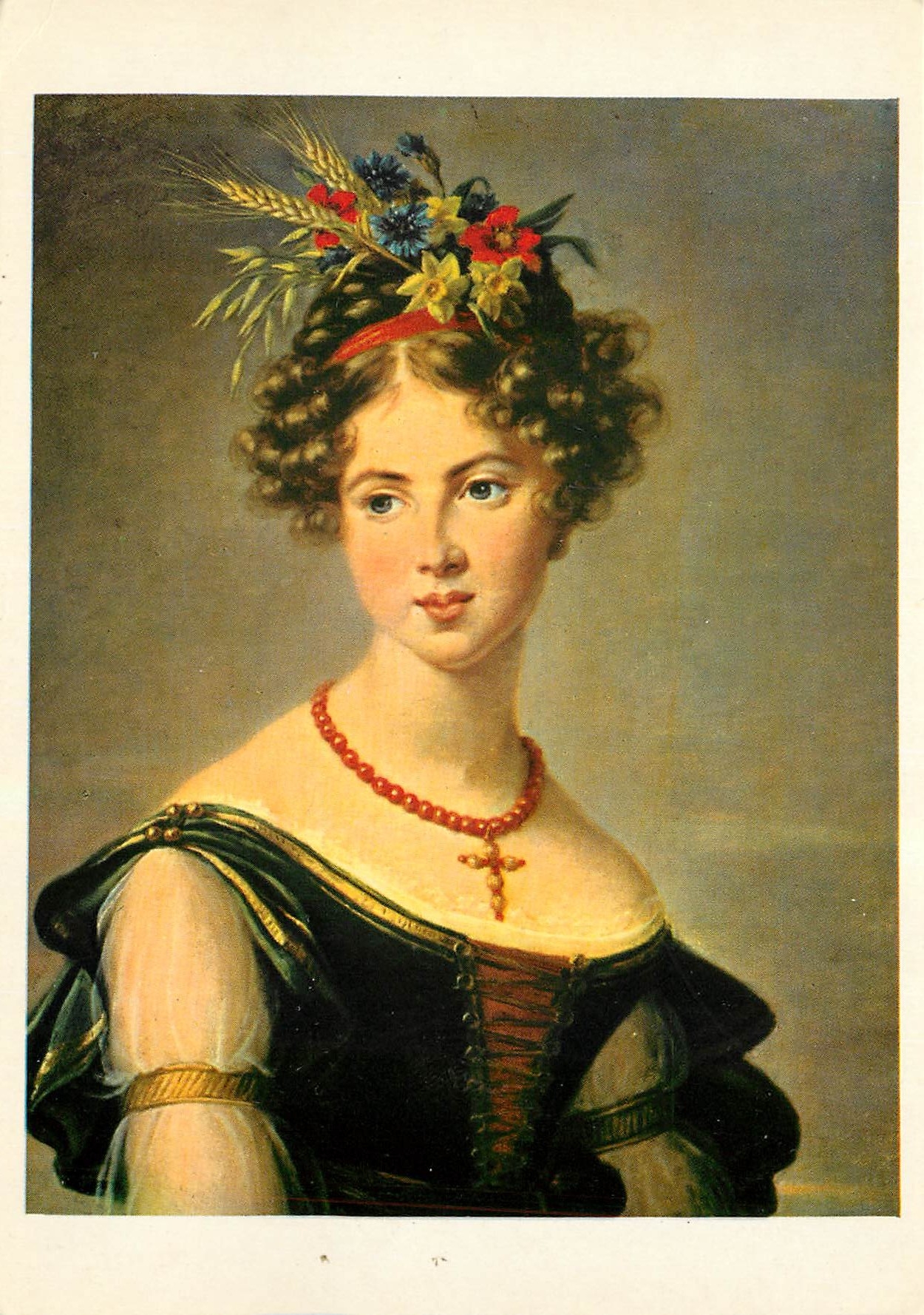CPM M L E Vigee Lebrun Portrait de Madame de Bossancourt 