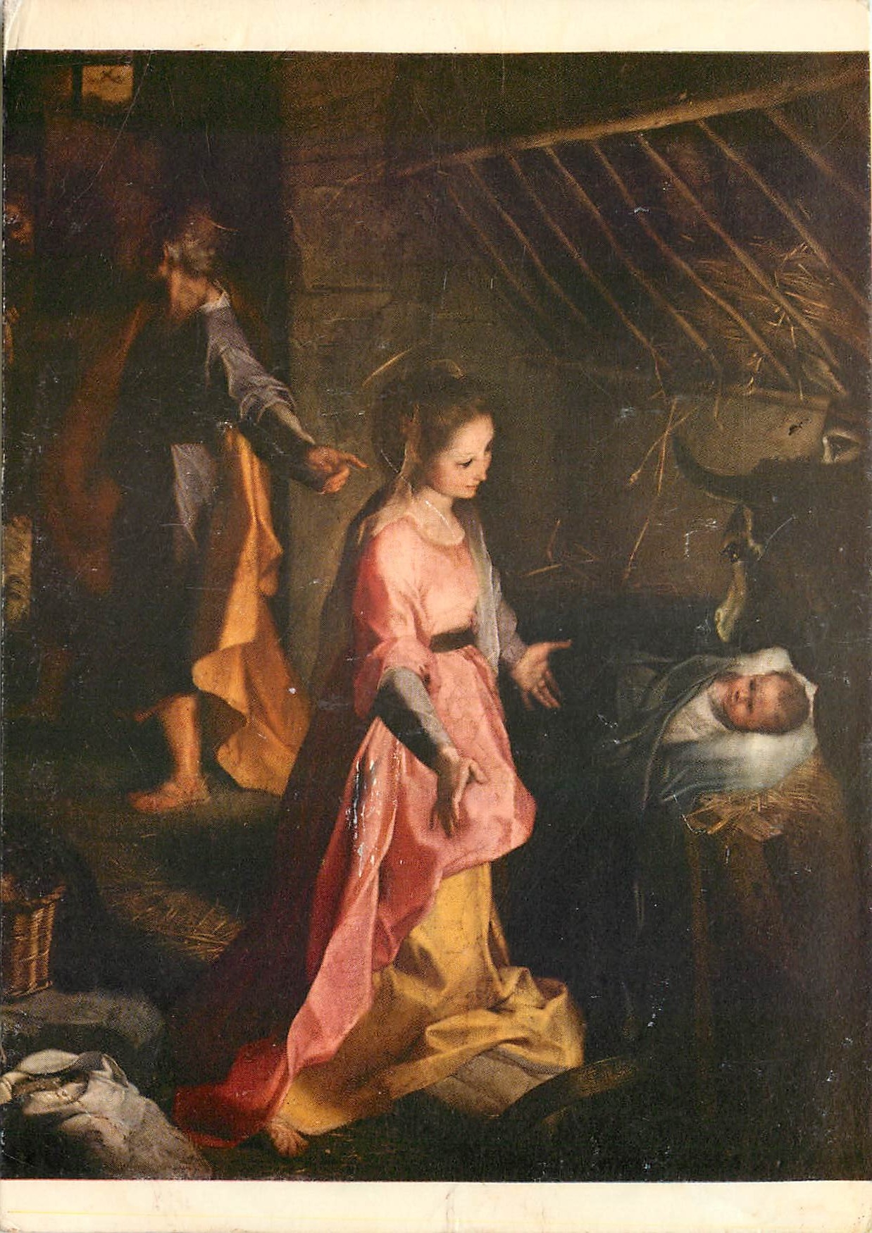 CPM Flori Federico detto il Barocci Nativira Ambrosiana Piazza Pio 