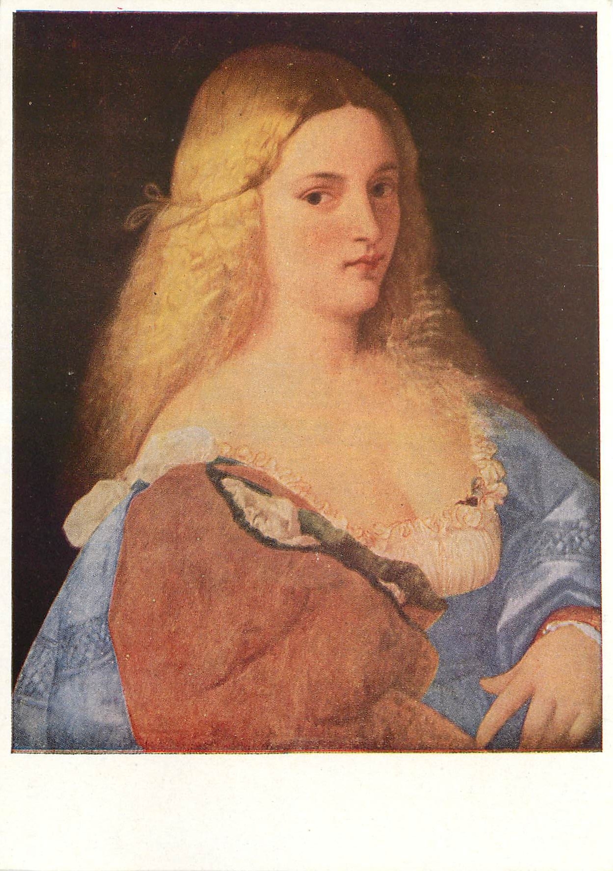 CPM Palma Vecchio Violante Wien Kunsthitorisches Museum 