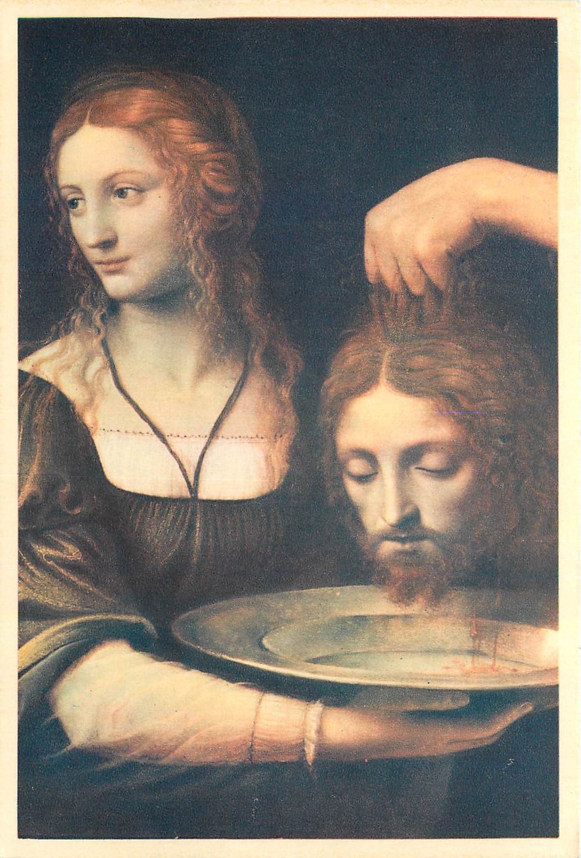CPM Salome Recevant la tete de St Jean Baptiste 