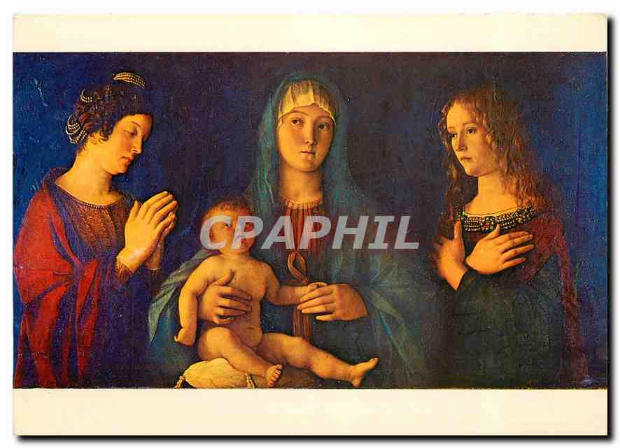 Madone avec l'Enfant et deux saintes — Giovanni Bellini — Éd. Benedetti Roberto, n° 165