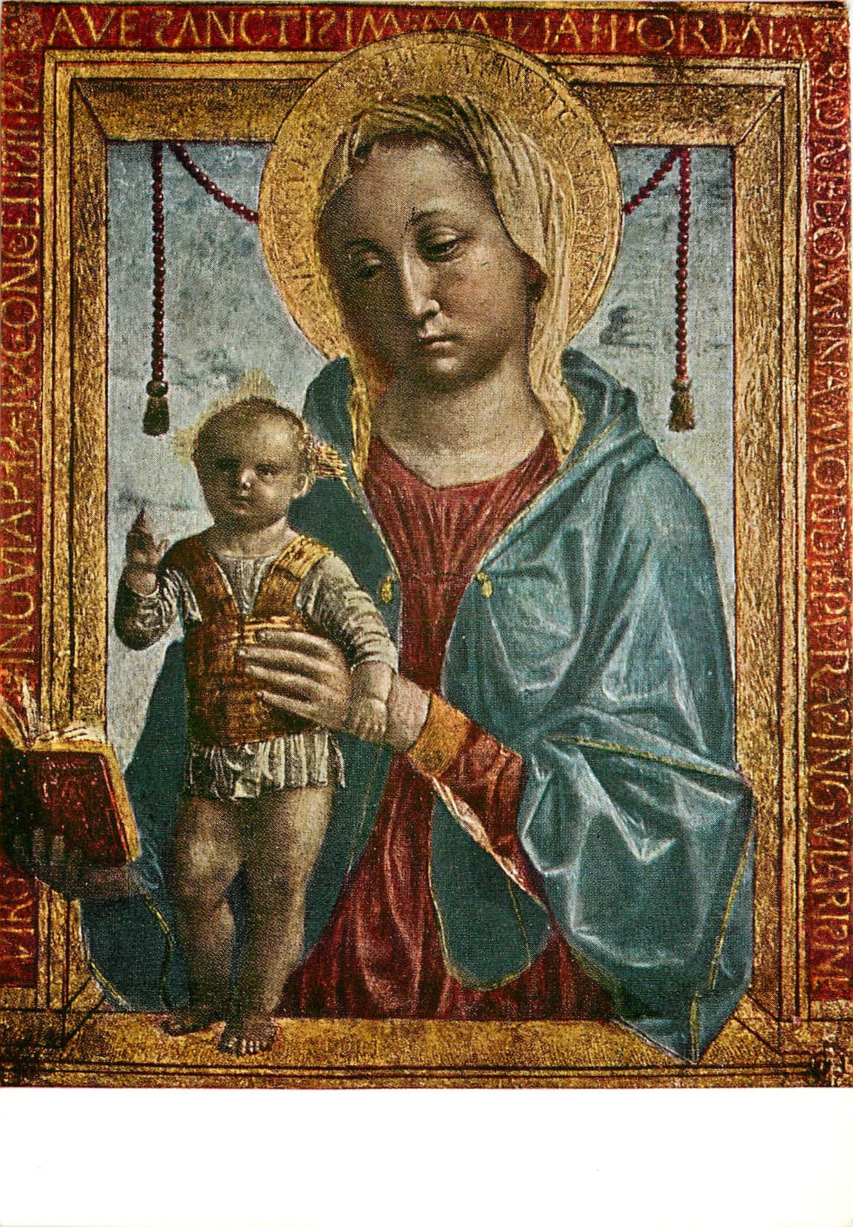 CPM Vincenzo Foppa Madonna col Figlio Milano Museo d'Arte Antiea 