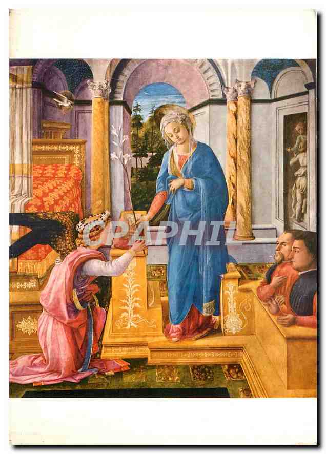 CPM Roma Fra Filippo Lippi l'Annunciazione Galleria Nazionale 