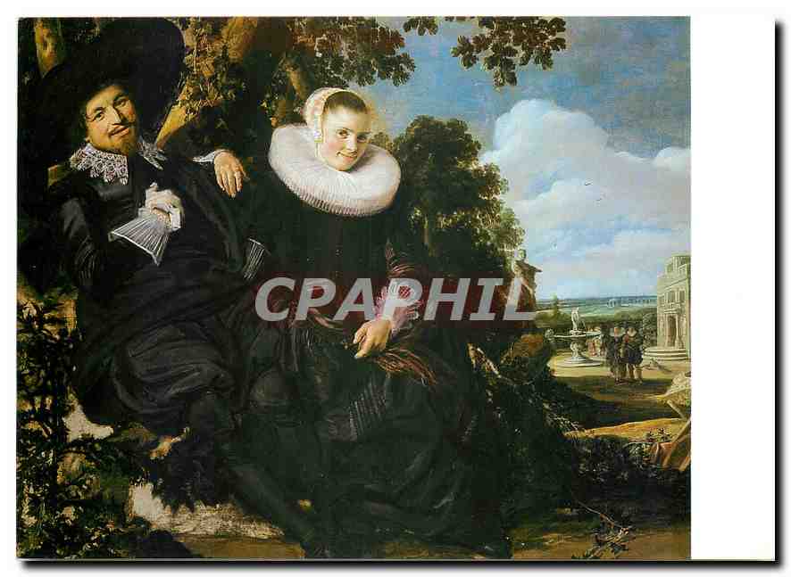 CPM Portrait de mariage d'Isaac Massa et Beatrix van der Laen 