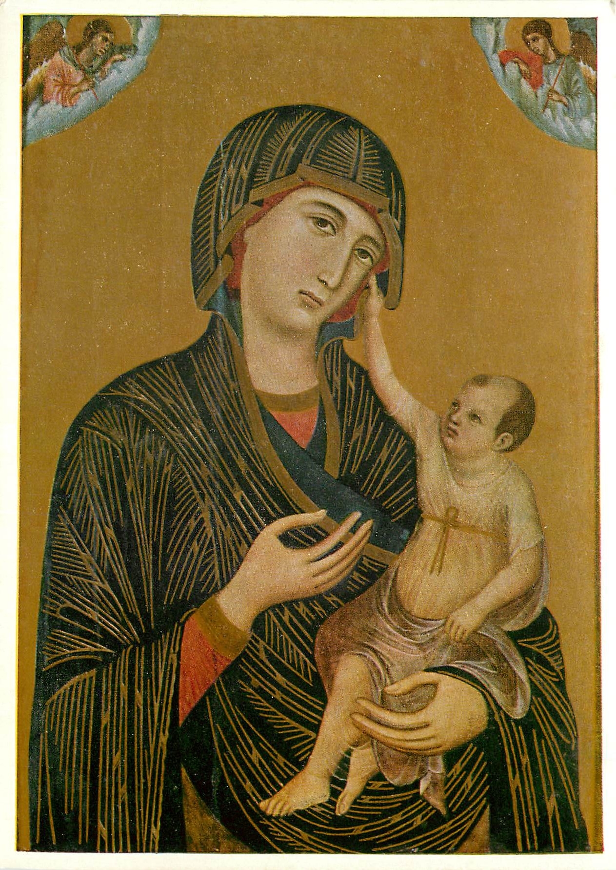 CPM Duccio di Buoninsegna Musee de l'Oeuvre Metropolitaine Sienne 