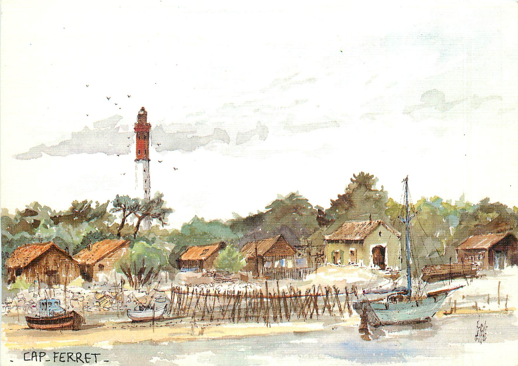 CPM Les Landes originale de Robert Lepine 