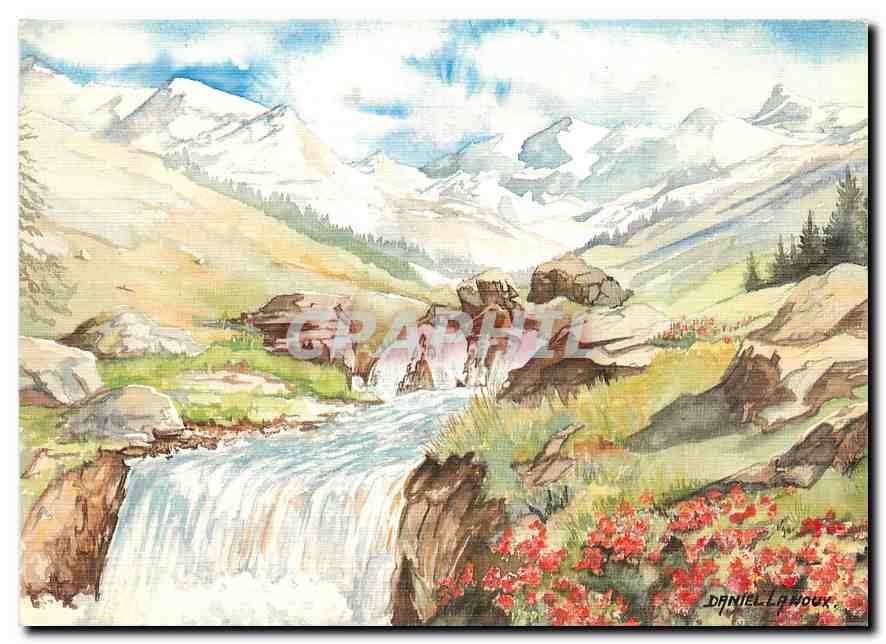 CPM Les Aquarelles de Daniel Lanoux 