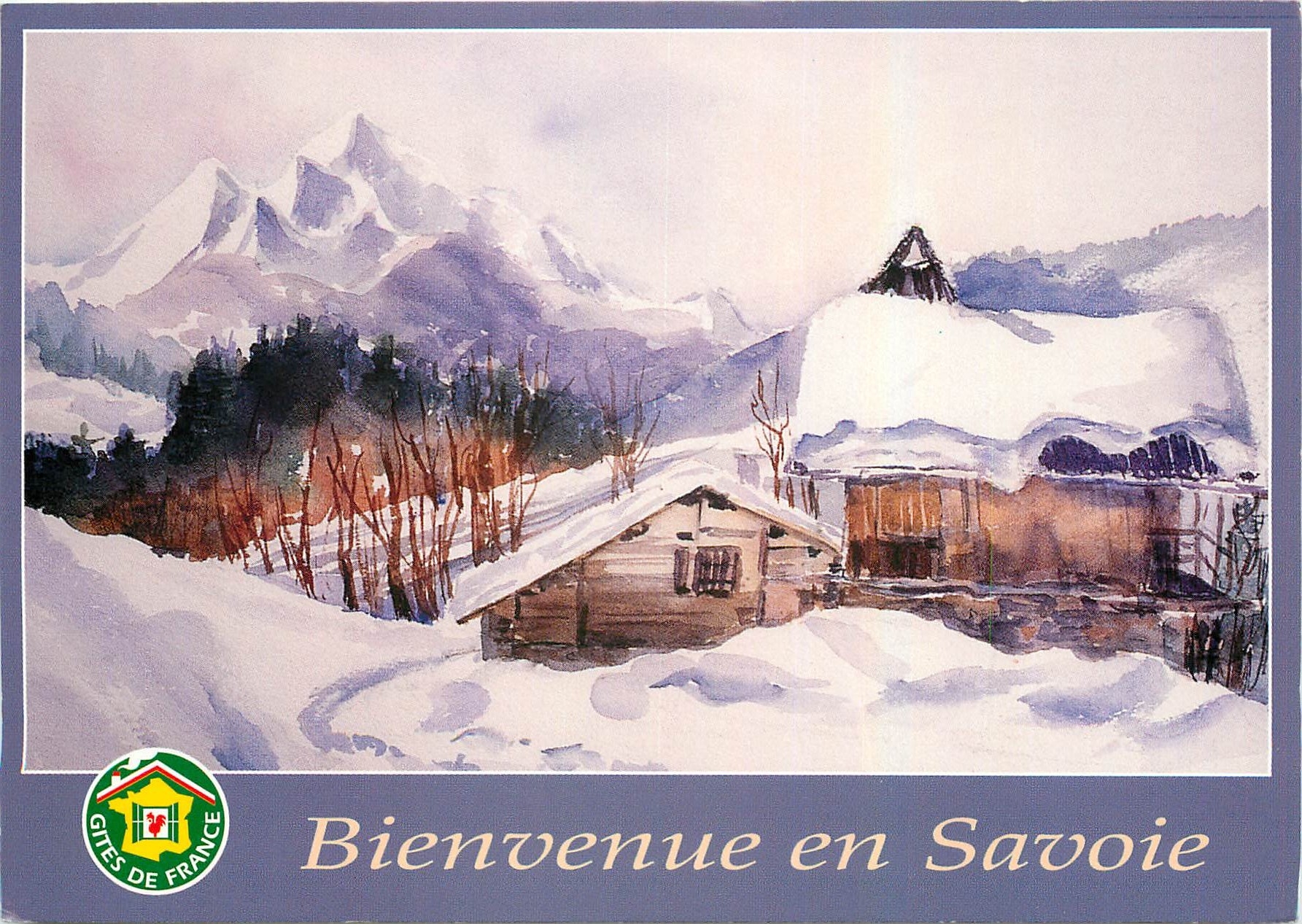 CPM Gites de France Savoie boulevard de la Colonne Chambery Cedex 
