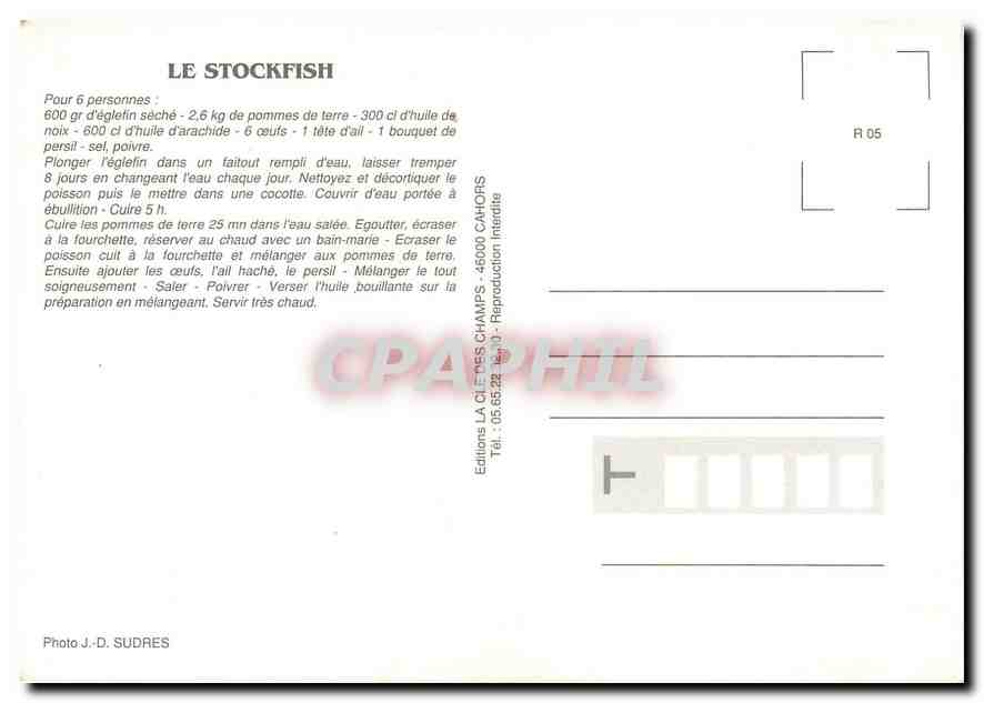 CPM Le Stockfish  — Rückseite